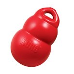 Medium red Kong bounzer dog toy